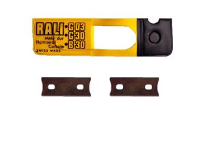 Pack of 2 tungsten carbide blade 30mm wide